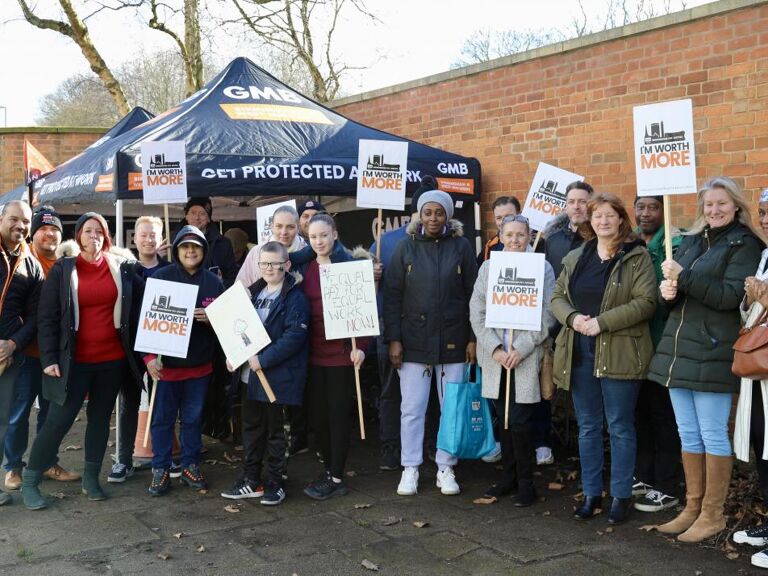 GMB - Family fun day for Birmingham's equal pay crisis